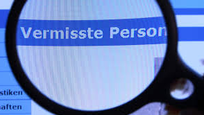 vermisste person